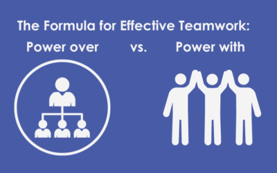 The Formula for Effective Teamwork: Power Over Versus Power With