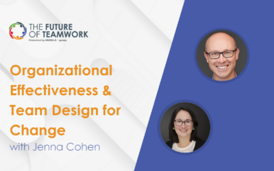 Episode 141: Organizational Effectiveness & Team Design for Change with Jenna Cohen