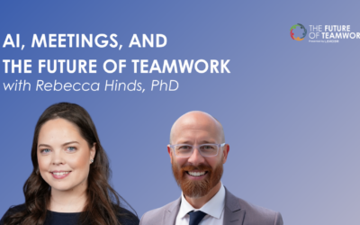 Episode 189: AI, Meetings, and the Future of Teamwork with Rebecca Hinds, PhD